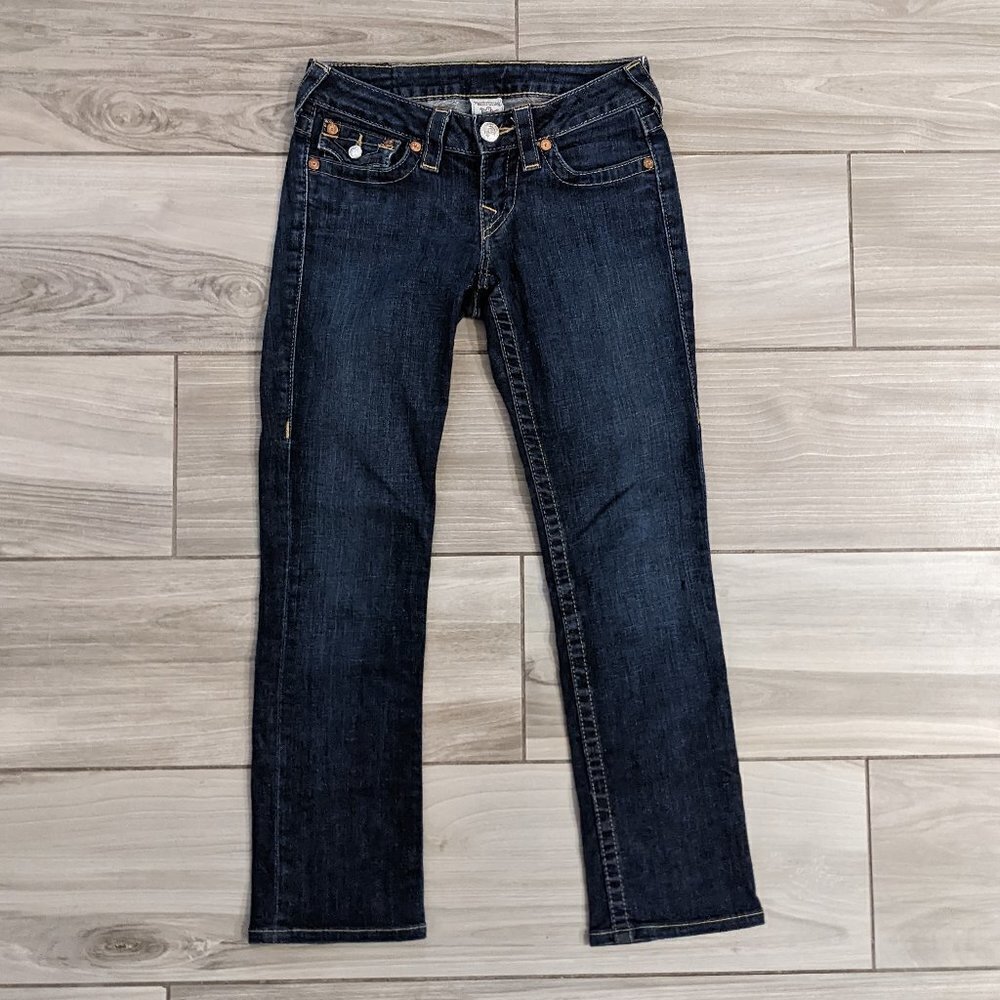 True Religion World Tour Straight Leg Jeans